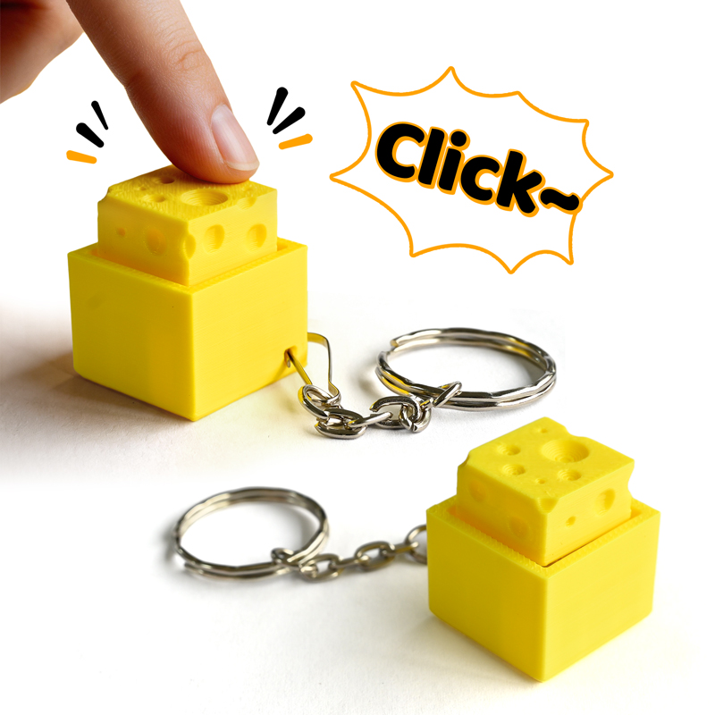 Electronics Latest Gadgets - Gantungan Kunci 3D Print Bentuk Tombol