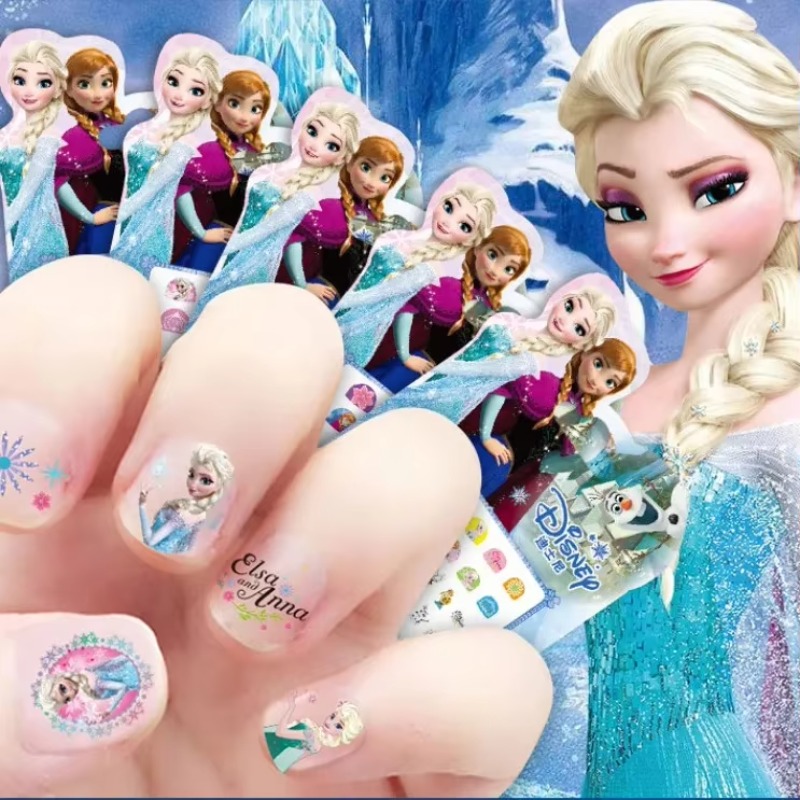 Elsa Gadget - Stiker Kuku Rias Putri Beku Elsa