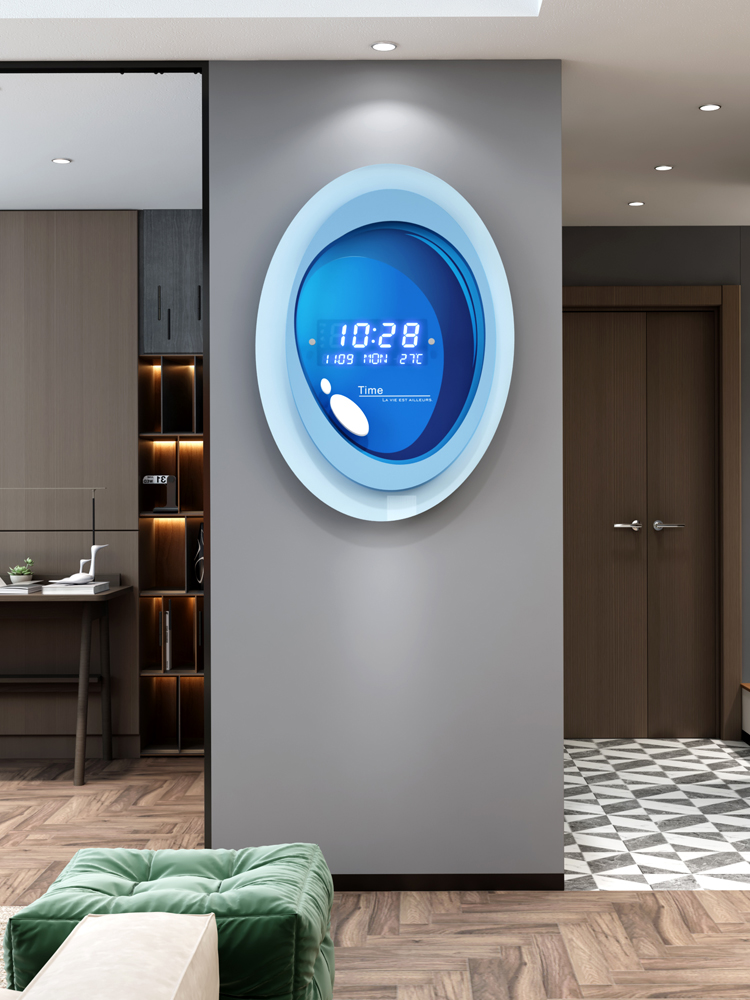 Electronics Home Gadgets - Jam Dinding Digital, Kalender Abadi 2022,