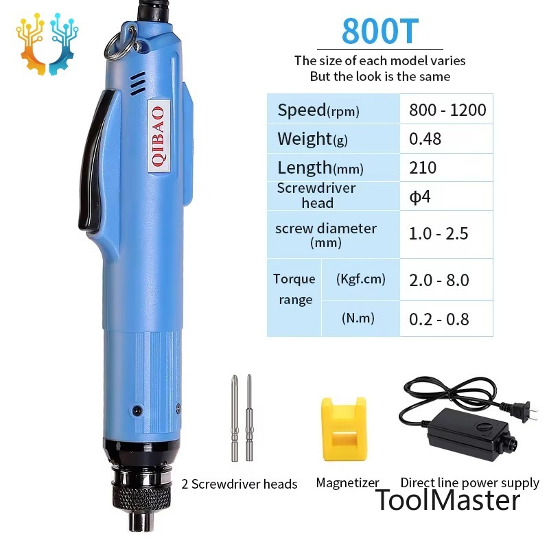 Electric Gadget - 【2026】800T Obeng Elektrik Otomatis Bor Tangan