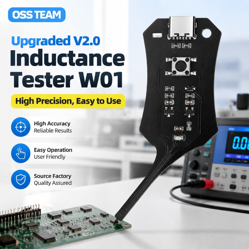 Electronics And Gadgets With A - V2.0 W01 Penguji Induktansi Pengoperasian Sederhana