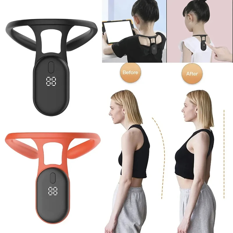 Smart Posture Sensor - Korektor Postur Cerdas Getaran Mikro, Pengingat