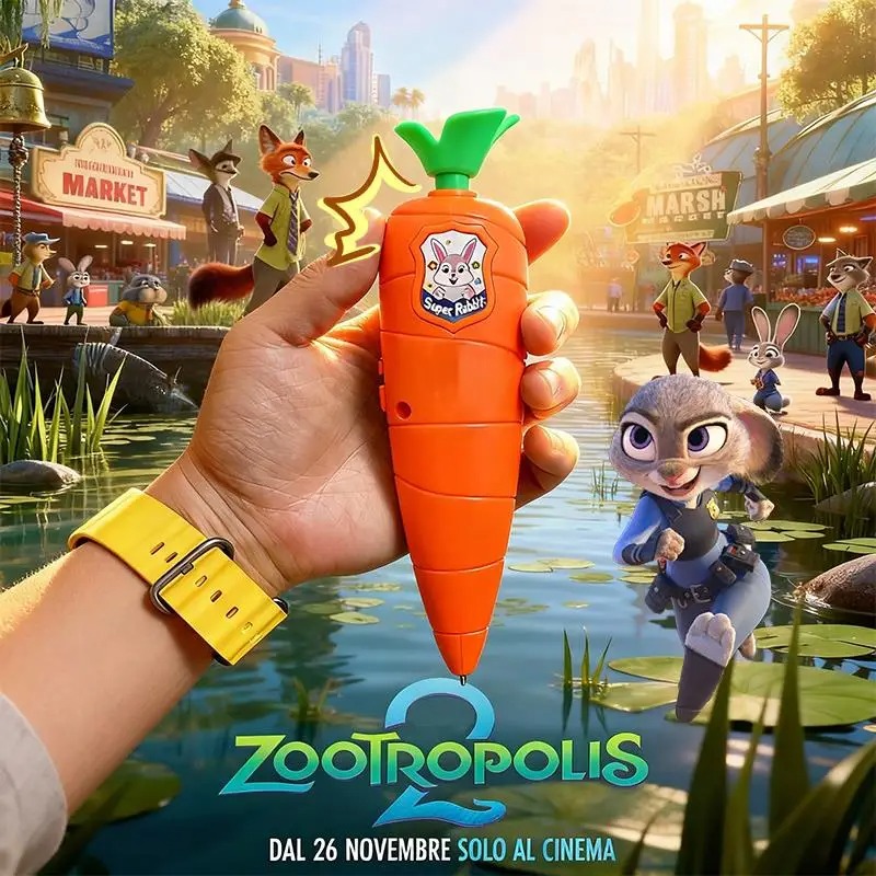 Voice Recorder Pen - 1-10 Buah//Zootopia Pena Perekam Suara Wortel