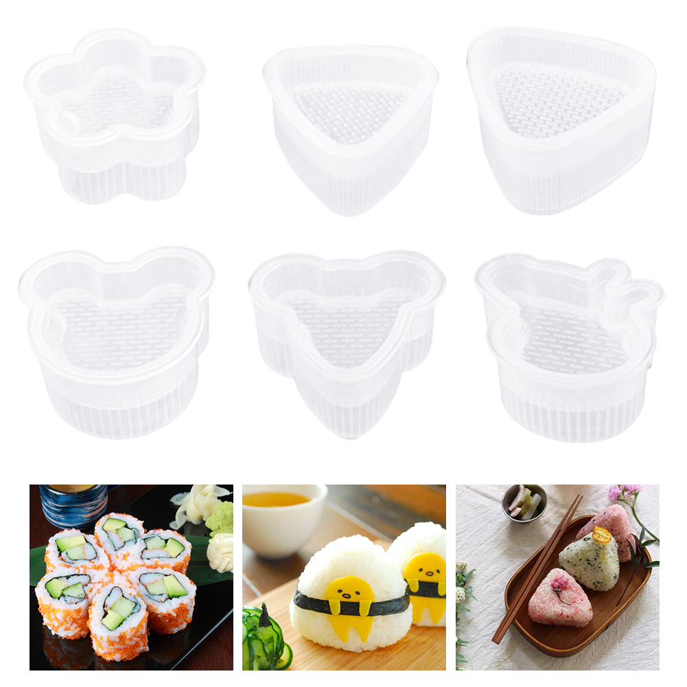 Japanese Electronics Gadgets - Cetakan pembuat nasi Sushi bentuk kartun