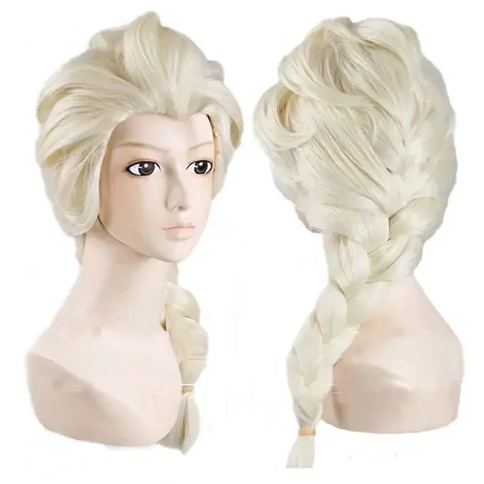 Elsa Gadget - Wig Film Frozen Snow Queen Elsa