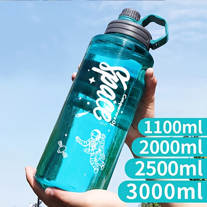 Smart Water Bottle Tracker - Botol air olahraga 2L 3L, kapasitas