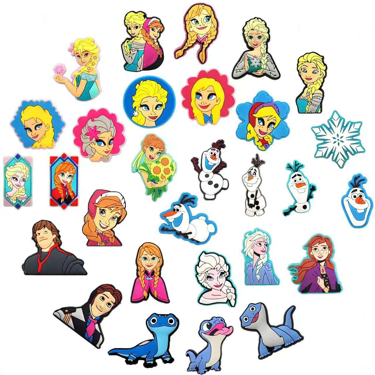 Elsa Gadget - Mesuca 29Pcs Set Hiasan Sepatu PVC