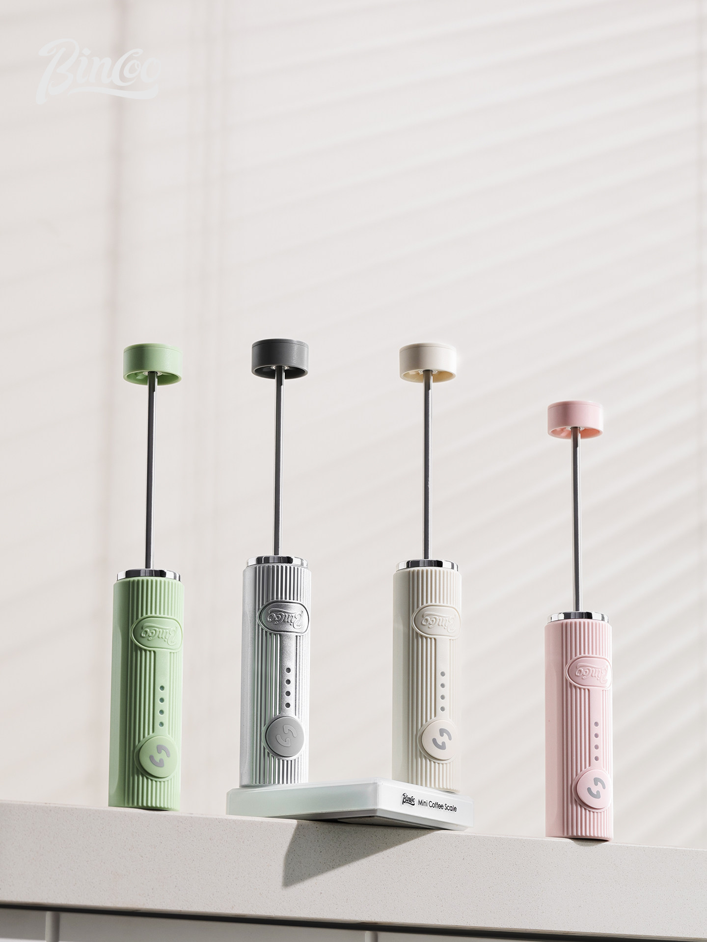 Electric Gadget - Bincoo Foam Master, pengocok susu elektrik