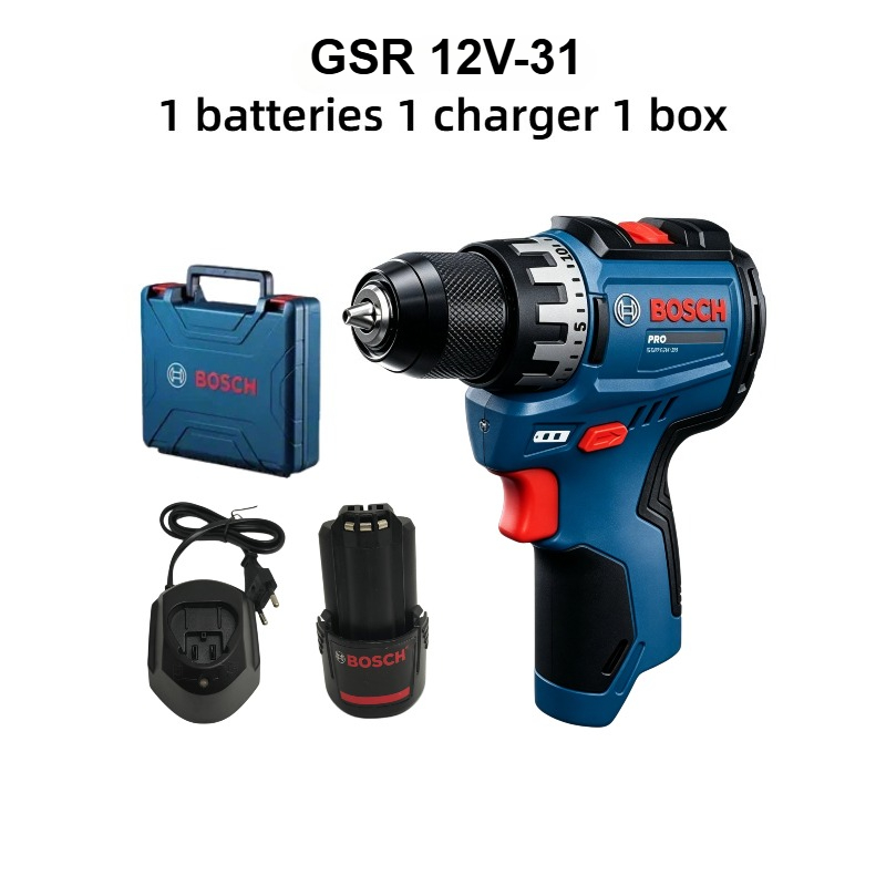 Electric Gadget - Bosch Professional GSR 12V-31 Bor Tanpa