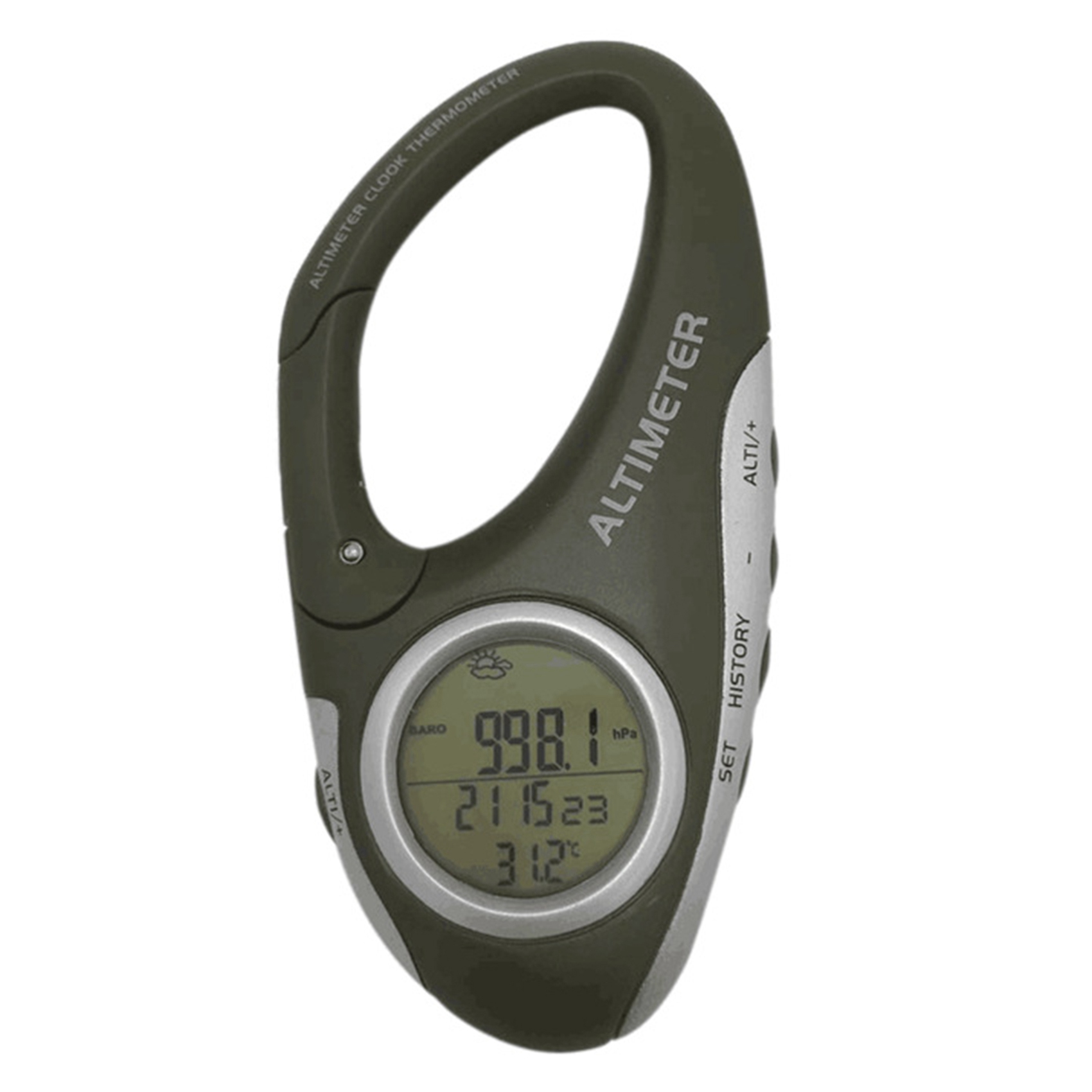 Electronics And Gadgets With A - Altimeter elektronik Carabiner Altimeter, termometer genggam