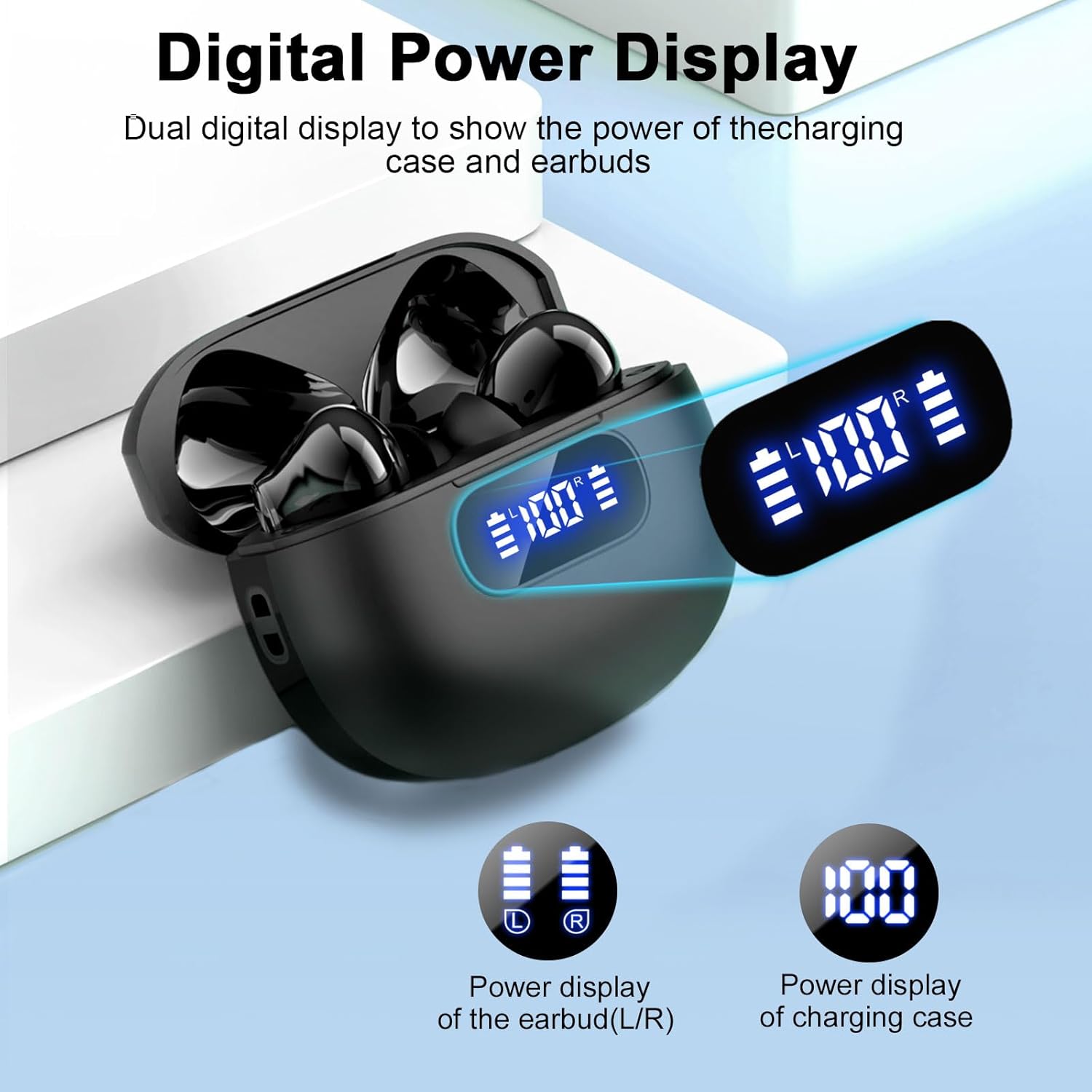 Earphone Nirkabel Baru BT 5.4  - Earbuds Anc Wireless ulasan dan harga