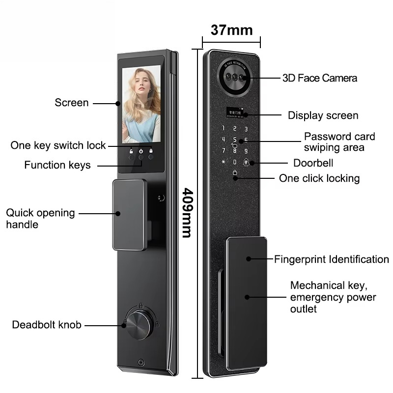 Kunci Pintu Pintar WiFi Tuya,  - Electronics & Gadgets Starting With V ulasan dan harga