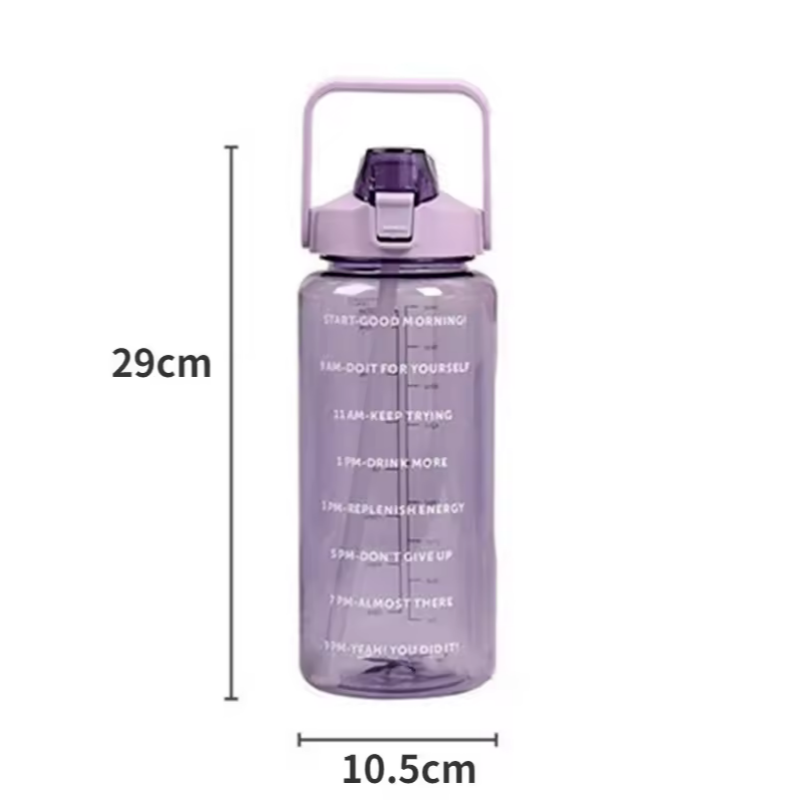 Botol air plastik sedotan besa - Smart Water Bottle Tracker ulasan dan harga