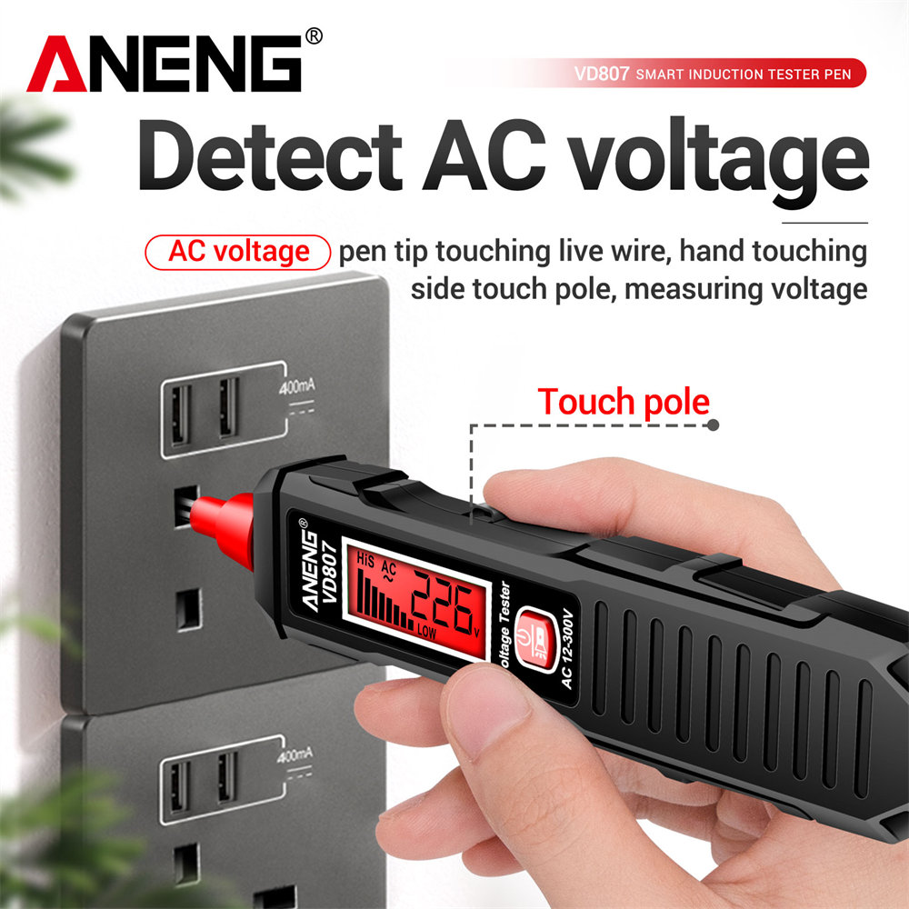 ANENG VD807 alat detektor pena - Smart Pen Digital ulasan dan harga