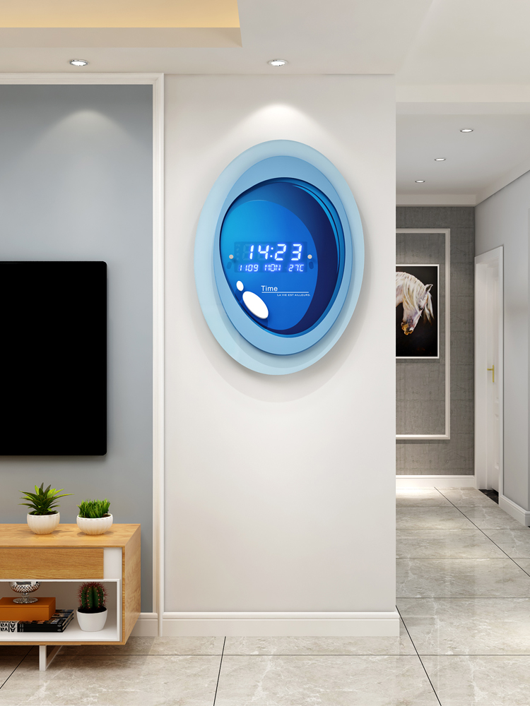 Jam Dinding Digital, Kalender  - Electronics Home Gadgets ulasan dan harga