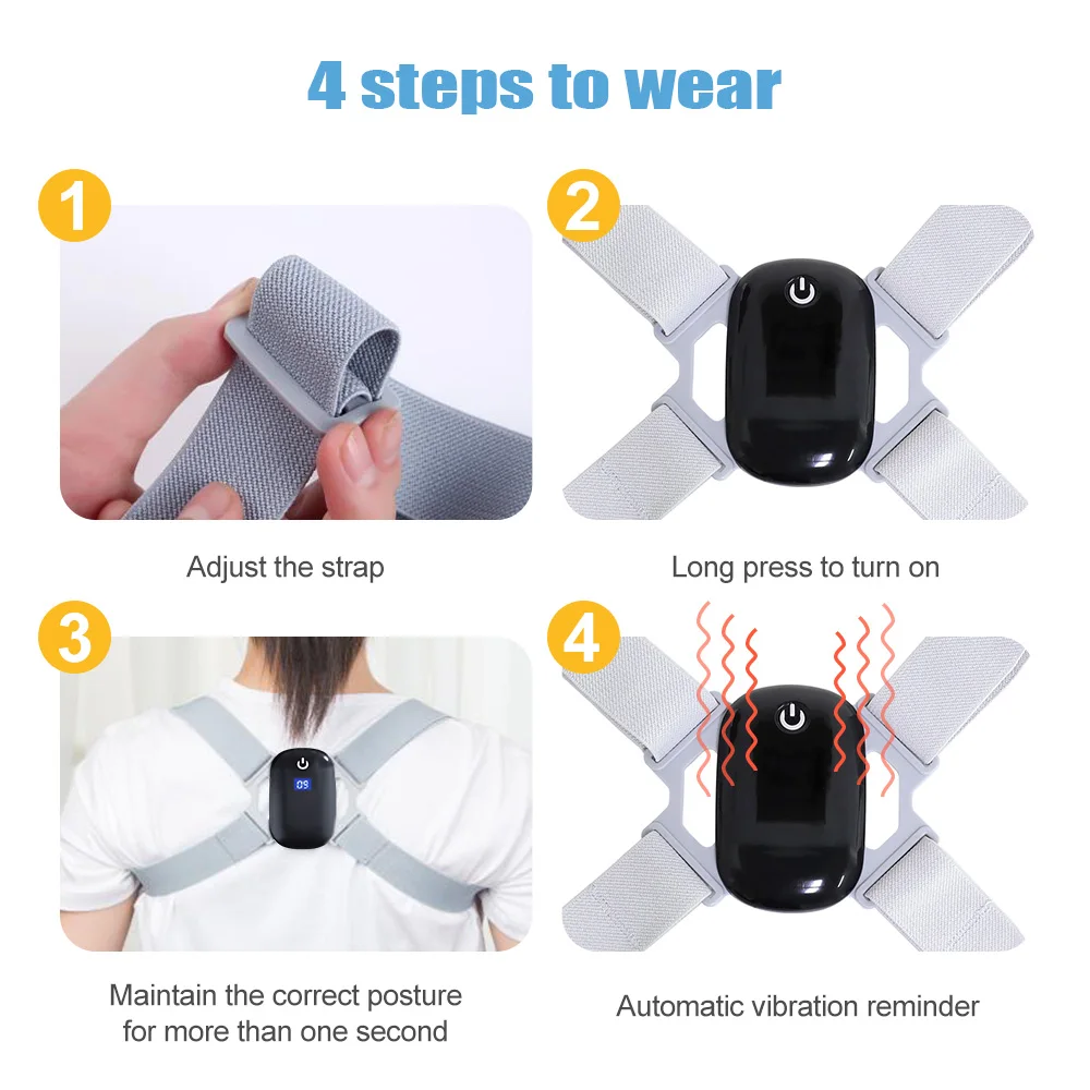 Smart koreksi sabuk Sensor Ort - Smart Posture Sensor ulasan dan harga
