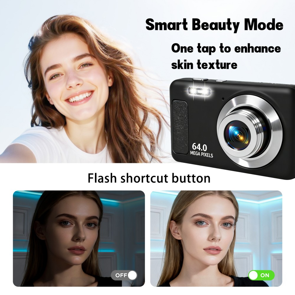 Kamera Digital Portabel 4K Ult - Electronics Home Gadgets ulasan dan harga