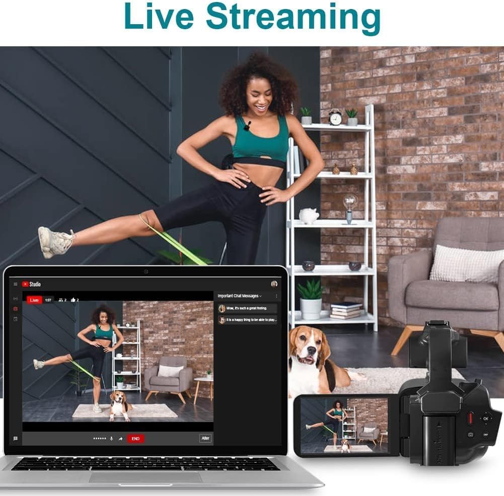 Kamera Video Profesional 4K un - Electronics Home Gadgets ulasan dan harga