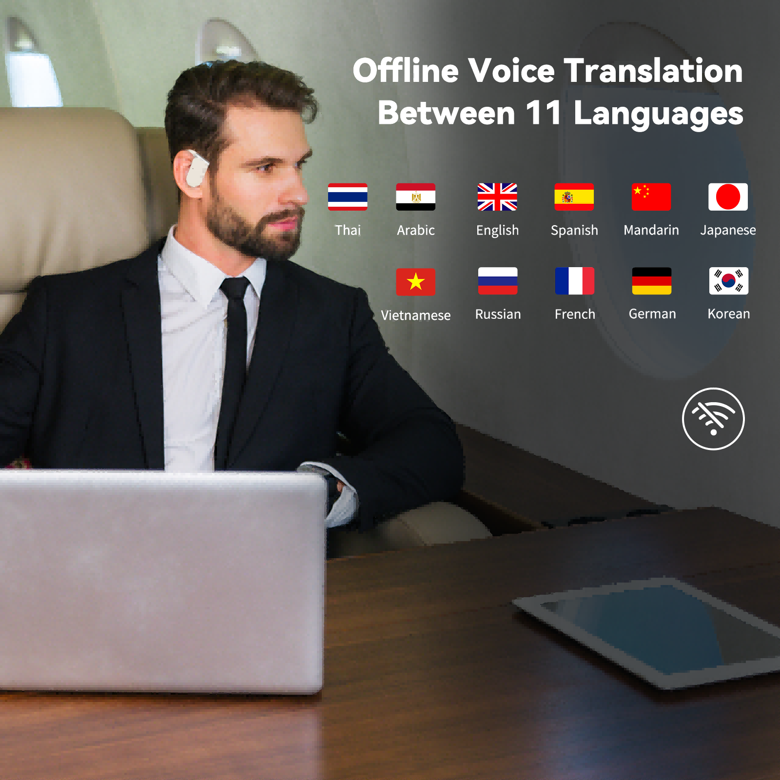 Earbud Penerjemah Wooask M9, H - Portable Translator Device ulasan dan harga