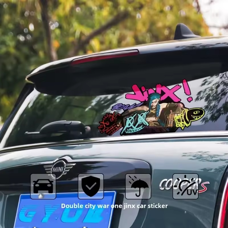 Stiker Mobil Reflektif Grafiti - Electric Gadget ulasan dan harga