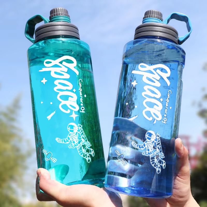 Botol air olahraga 2L 3L, kapa - Smart Water Bottle Tracker ulasan dan harga