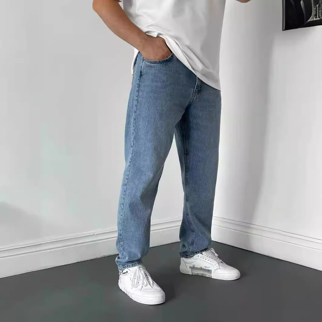 Celana Jeans Slim Straight-leg - Smart Pen Digital ulasan dan harga
