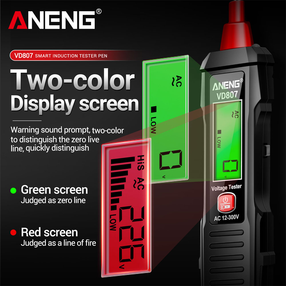 ANENG VD807 penguji induksi sa - Smart Pen Digital ulasan dan harga