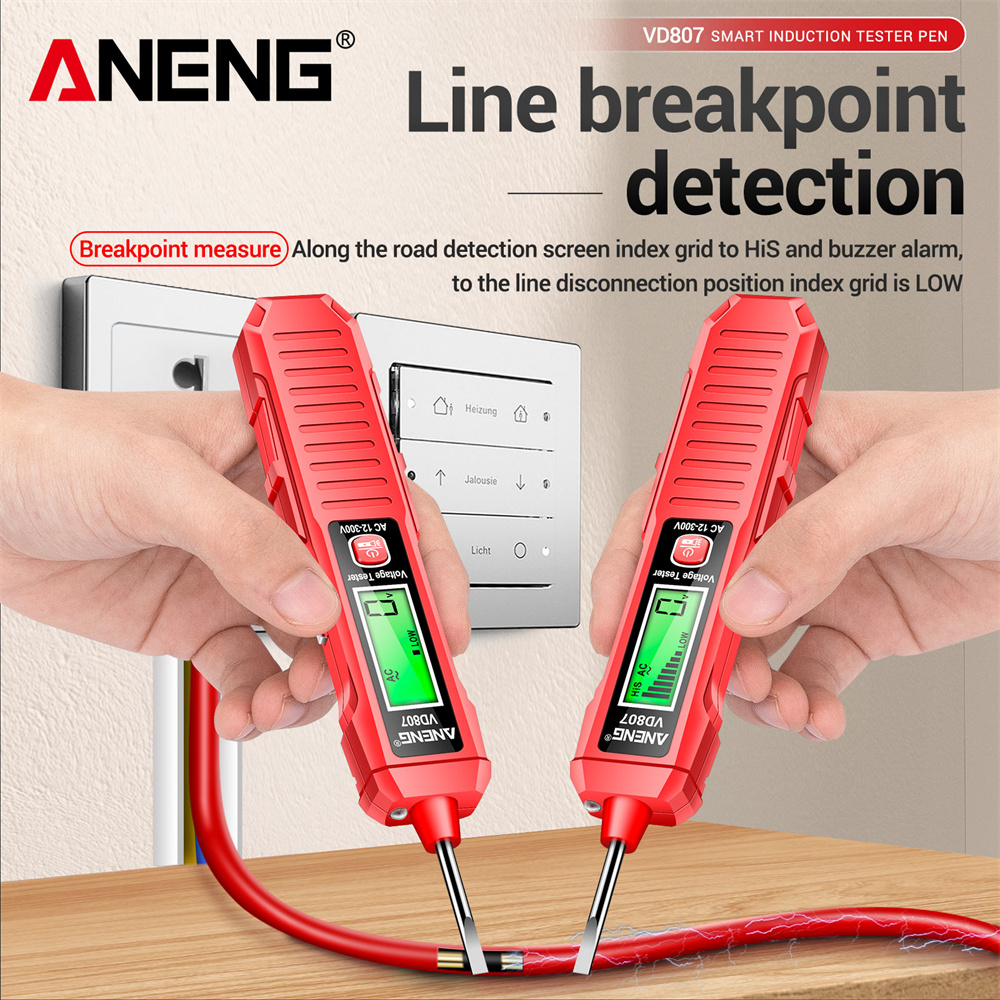 ANENG VD807 penguji induksi sa - Smart Pen Digital ulasan dan harga