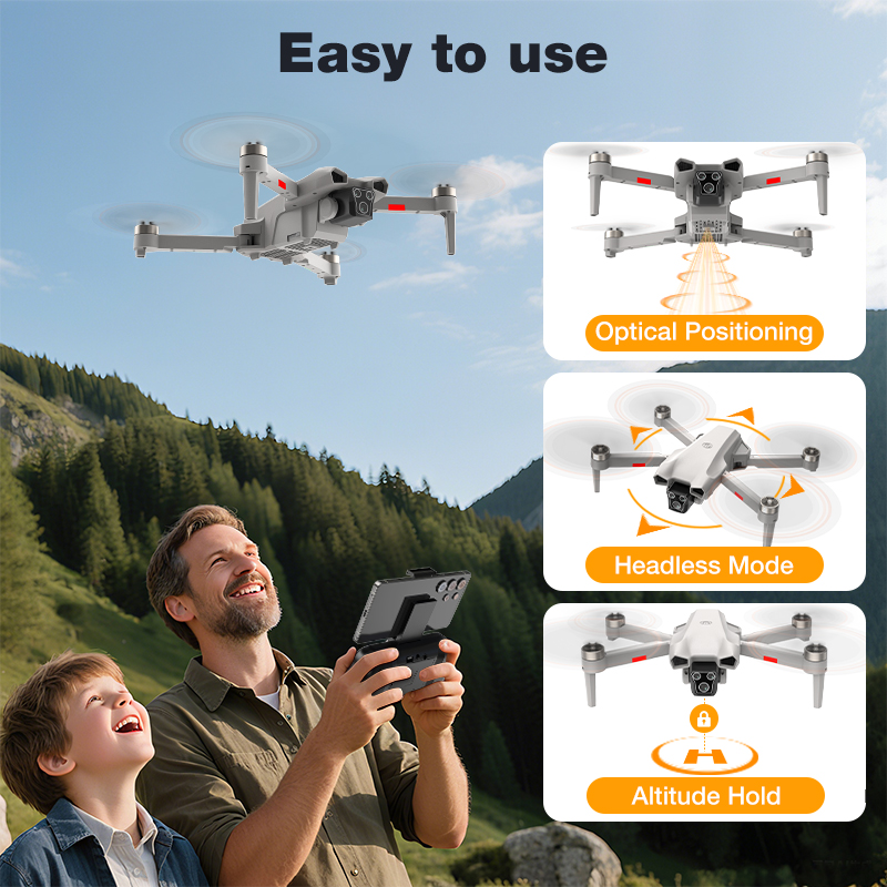Drone Baru L017 Pro Brushless  - Electronics Gadgets For Kids ulasan dan harga