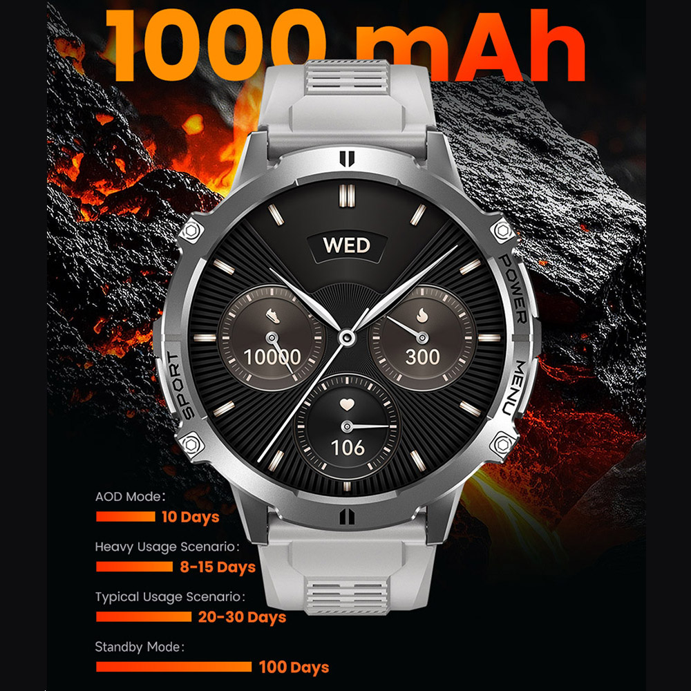 Jam Tangan Pintar Pria Militer - Electronics Home Gadgets ulasan dan harga