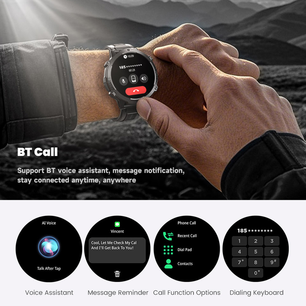 Jam Tangan Pintar Pria Militer - Electronics Home Gadgets ulasan dan harga