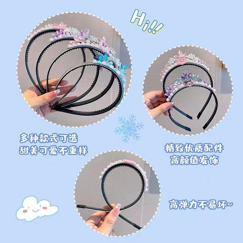 Mahkota Kristal Elsa Tiara unt - Elsa Gadget ulasan dan harga