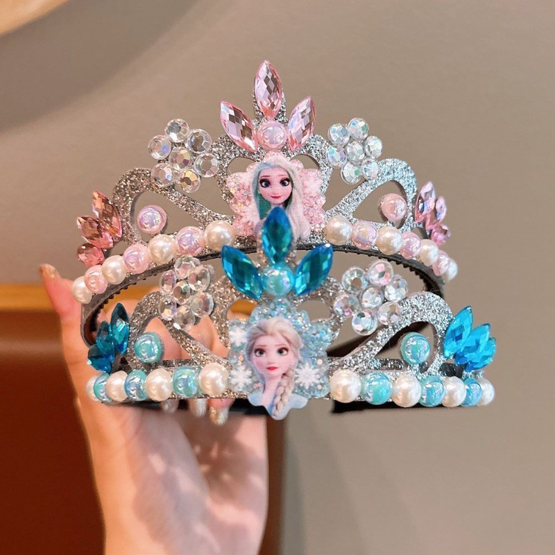Mahkota Kristal Elsa Tiara unt - Elsa Gadget ulasan dan harga
