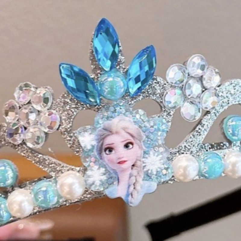 Mahkota Kristal Elsa Tiara unt - Elsa Gadget ulasan dan harga